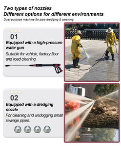 Lavadora de chorro hidráulica diésel de alta presión LC 2900psi, 41lpm, drenaje automático, nueva condición, máquina de limpieza de tuberías de aguas residuales, bomba - Product Image 2