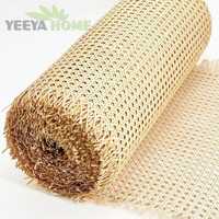 Rouleau de cannage en rotin naturel, maille octogonale ouverte, pour la décoration de meubles, chaises, portes de placards