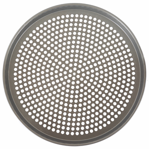 Bandeja <span class=keywords><strong>para</strong></span> pizza <span class=keywords><strong>de</strong></span> 10 pulgadas <span class=keywords><strong>de</strong></span> aluminio anodizado duro con agujeros Herramienta <span class=keywords><strong>para</strong></span> hornear más competitiva <span class=keywords><strong>para</strong></span> Cocina Casera Fácil <span class=keywords><strong>de</strong></span> usar <span class=keywords><strong>para</strong></span> panaderías - Product Image 2
