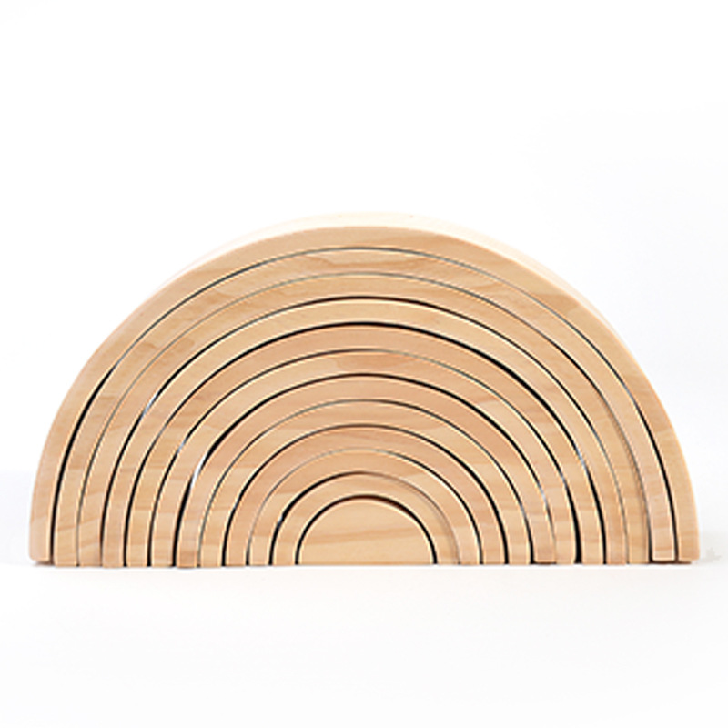 Grande arcobaleno - colore legno naturale - pino - 18 kg