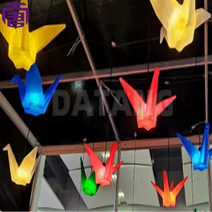Thousand Paper Crane Led Colorful Flashing <b>Lights</b> Indoor/<b>outdoor</b> Holiday Decoration <b>Hanging</b> Tree Ip65 Warm White - Product Image 5