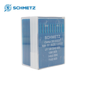 Aiguilles à coudre SCHMETZ UY 128 GAS SES taille 80 12/32 pour machine à coudre, équipement de confection de vêtements, pièces détachées - Product Image 1