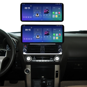 Autoradio <span class=keywords><strong>Android</strong></span> 12,3 pouces avec DSP, Carplay sans fil, GPS et écran d'intégration pour <span class=keywords><strong>Toyota</strong></span> Prado 2010-2013 - Product Image 1