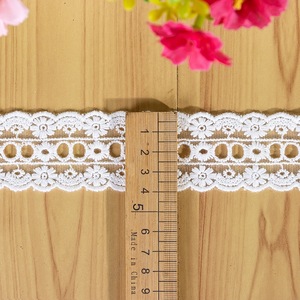 อุปกรณ์ตกแต่งผ้า<span class=keywords><strong>ลูกไม้</strong></span> RYL DIY ขนาด 2 ซม. 3.5 ซม. 4 ซม. ผ้าฝ้ายริมผ้าเจาะรู สามารถใช้เป็นริบบิ้นติดเสื้อผ้า ขายส่ง - Product Image 3