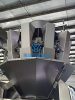 Machine d'emballage automatique YH pour salades prêtes à consommer et légumes à feuilles vertes, avec pesage intégré et conformité alimentaire