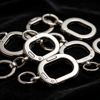 Kit de fabrication de bijoux avec fermoirs en acier inoxydable poli de haute qualité, avec sac