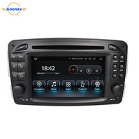 Autoradio Android 2 Din Lecteur multimédia DVD de voiture pour Vaneo Viano Vito pour benz C W203 CLK C209 W209 G W463 1998-2011