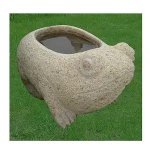 Đá Tự Nhiên Khắc Đá Hoa Cương Birdbath RST-BS28