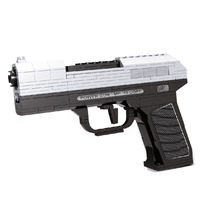 Type 54 pistolet A jouet briques de construction militaire ensemble de pistolet jeu de tir jouet pour enfants pistolet brique jouet Mini bloc d'arme