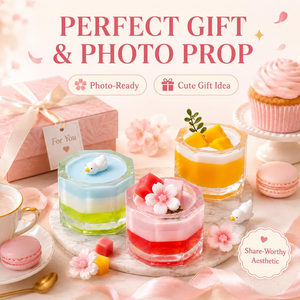 Jouets sensoriels anti-stress en forme de gâteau, mignons, sur le thème des desserts, kiwi et mangue, en forme de pudding à presser, pour la relaxation, collection 2025 - Product Image 6