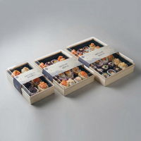 Boîte à emporter en carton personnalisée avec couvercle transparent pour l'emballage des rouleaux de sushi et le service de livraison de restaurant