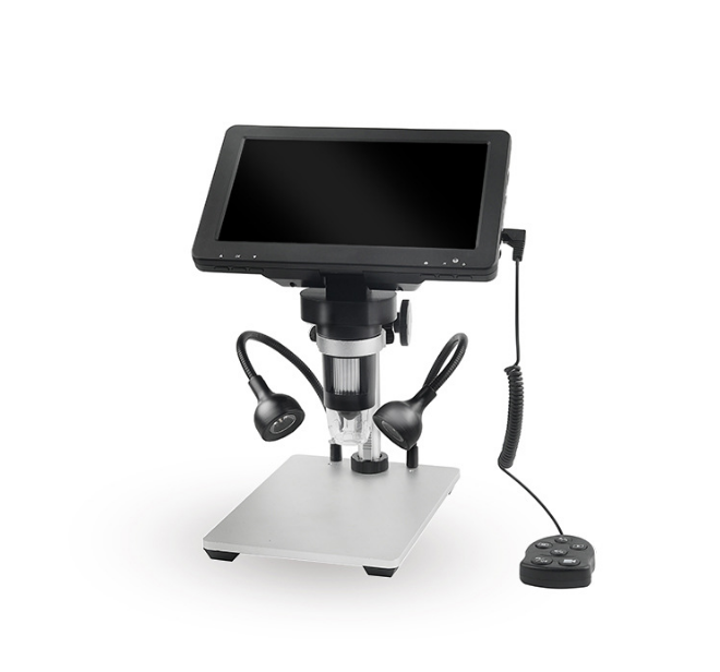 HD Digital Microscope LCD 7 inch 1200X Microscope With Led Lights