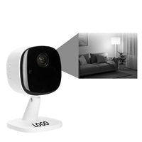 Mini caméra de surveillance pour bébé Wifi portable Sécurité domestique intérieure Caméra vidéo sans fil bidirectionnelle pour la chambre
