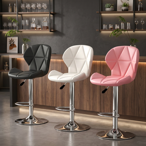 Chaise de bureau pivotante en cuir Z Wholesale, chaises de direction, chaises de bureau à hauteur de salle à manger avec roulettes - Product Image 1