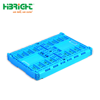 Mini caisses de rangement pliables en plastique colorées de petite taille pour la promotion