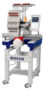 Máquina de Bordar Computarizada de Una Cabeza y 12 Agujas para Gorras y Bordados Planos, Máquina de Bordar con Cuentas y Lentejuelas WY1501CS - Product Image 5