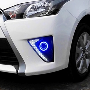 Siêu Sáng 90Mm Đôi Mắt Thiên Thần Halo Nhẫn New 12V <span class=keywords><strong>LED</strong></span> DRL Lần Lượt Đèn Tín Hiệu Cho Xe Ô Tô Sương Mù Ánh Sáng Ban Ngày Ánh Sáng Phụ Kiện - Product Image 5