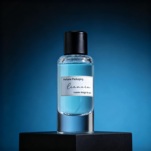 50ml 55ml Vip Glass botella de perfume vacía con caja al por mayor logotipo personalizado botella de perfume redonda vacía - Product Image 1