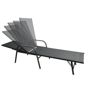 Réglable hôtel balcon terrasse Plage pelouse chaises longues Chaises longues Chaises longues Pliantes - Product Image 3