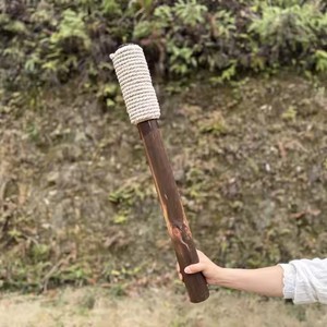 New Arrival Wax Torch Natural Wooden Rope 50 Minute Burning <strong>Firelighter</strong> for Camping Picnics Christmas New Year Paraffin - Product Image 1