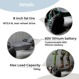 Voiturette de golf électrique tout-terrain 4x2 3KW avec suspension au lithium et roues de 16 pouces - Product Image 4