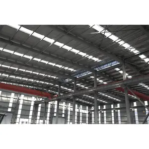 high quality steel structure prefabricated hall / steel structure warehouse building