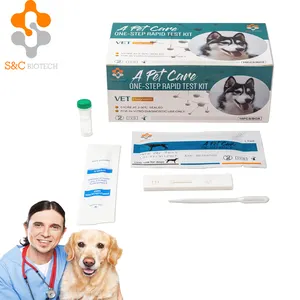 E.canis veterinário e. canis ab/ana ab/babesia ab kit de teste rápido