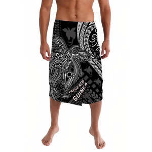 Abbigliamento Tribale Polinesiano Lavalava di Papua Nuova Guinea, Ie Faitaga, Moda <span class=keywords><strong>Sulu</strong></span> Siva Samoa per Uomo, Dropshipping - Product Image 5