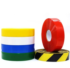 アベンドヘビーデューティービニールフロアテープフロアマーキングテープ超耐久性ソリッドイエローAGVフロアテープ安全警告用 - Product Image 1