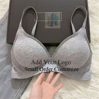 One Piece Women Sexy Gathering Massage Cup Bra