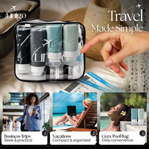 Ensemble de bouteilles de <span class=keywords><strong>voyage</strong></span> en silicone pliables à trois couches de haute qualité, 30 pièces, anti-fuite, essentiel pour les voyages d'affaires - Product Image 6