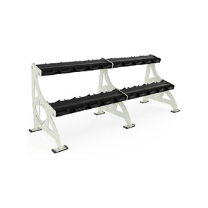 Estante Kettlebell 3 Tier Hex Dumbbell Rack (<span class=keywords><strong>15</strong></span> pares) Superventas Gimnasio comercial Entrenamiento de fuerza Equipo de fitness Más nuevo - Product Image 6