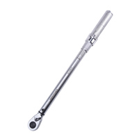 Clé dynamométrique à préréglage M18150 MP, mâchoire dentée en acier de haute qualité, finition miroir chromée, haute précision CW 3% métrique
