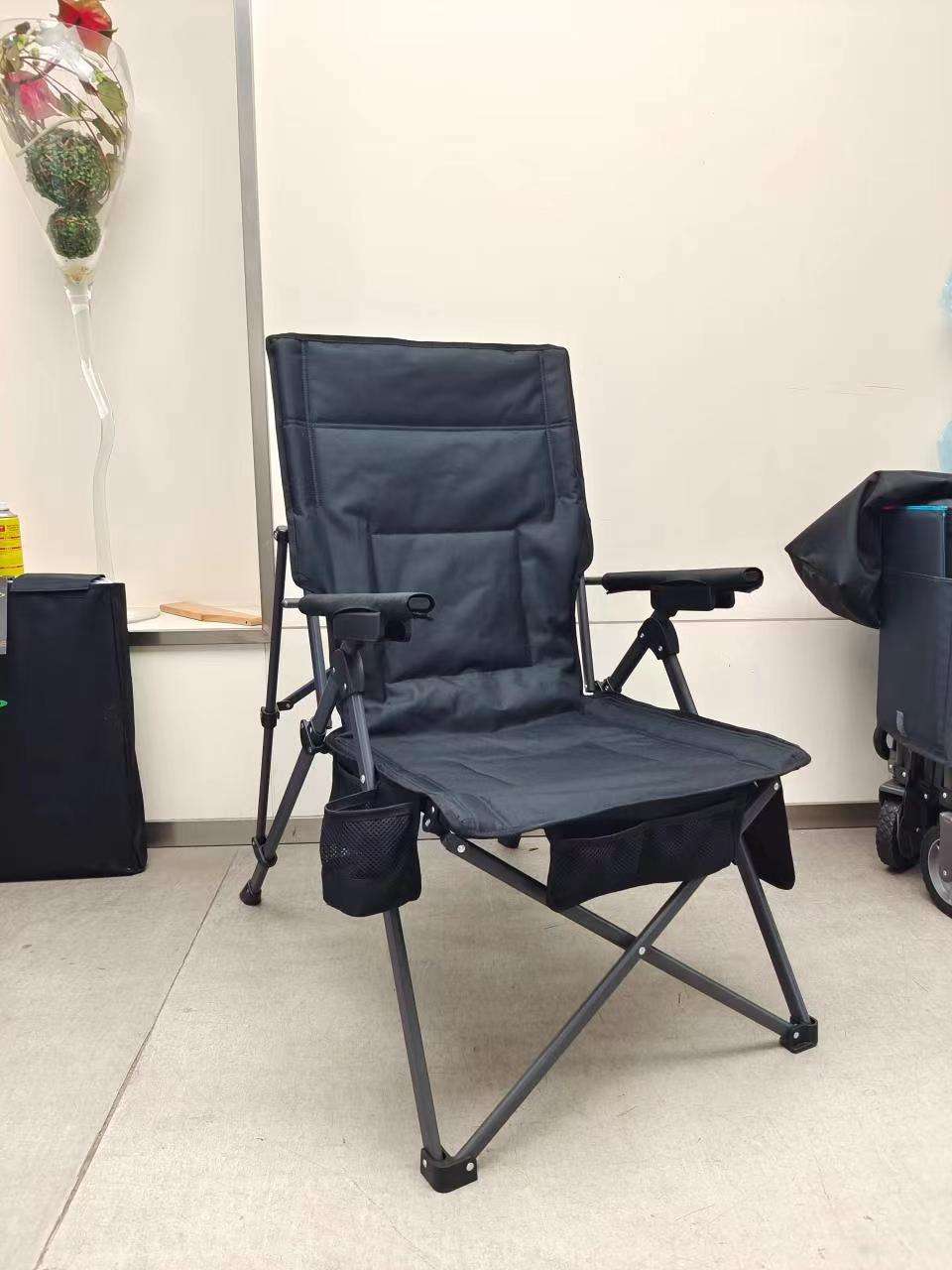 Heavy Duty Portable Folding Camping Chair Heated Outdoor