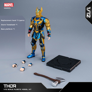 Fondjoy - Modèle assemblé Love and Thunder - Figurine <span class=keywords><strong>Thor</strong></span> - Échelle 1/12 - 15,5 cm/6,1 pouces - Jouets - Cadeau pour enfants - Product Image 2