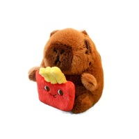 Capybara Pluche Charme Knuffel Schattig Fruit Frietjes Kinder Cadeau Groothandel