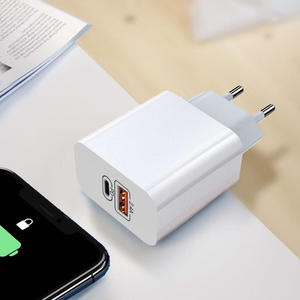 Chargeur de voyage intelligent à charge rapide PD, USB Type-C pour Android, avec protection OVP, compatible caméra, US/EU, 12W, pour téléphone portable - Product Image 5