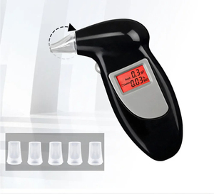 FZCENTER AD3000 Mini Bafômetro <span class=keywords><strong>Digital</strong></span> Portátil Chaveiro com Bateria AA Sensor Preto Tempo de Resposta de 10s para Detecção de Embriaguez - Product Image 6