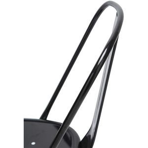 Sillas de comedor <span class=keywords><strong>Bristo</strong></span> Tolix de metal con marco de hierro y acero industrial vintage de diseño moderno al por mayor - Product Image 4