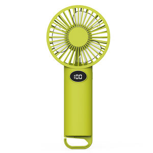5V DC Mini portátil de mano USB recargable 1200mAh 6 niveles de velocidad ventilador de refrigeración por aire ventilador tambor Kdk <span class=keywords><strong>Pak</strong></span> Pc ventilador - Product Image 6