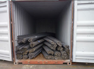 قضبان حديد التسليح المضلعة ASTM G60 مقاس 8 مم و10 مم بطول 10 أمتار للبناء في حزم - Product Image 3