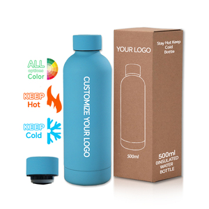Botella de Agua de Acero Inoxidable con Aislamiento al Vacío de Doble Pared, Libre de BPA, Ecológica, con Logotipo Personalizado, a Prueba de Fugas, para Gimnasio y Uso en Exteriores - Product Image 1