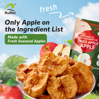 Gedroogde appelchips, knapperige appelchips, gedroogd fruit, groothandel, natuurlijke snack voor thee, bakken, ontbijt