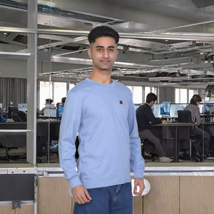 T-shirt à manches longues en coton respirant personnalisable pour hommes adultes, logo imprimé par transfert thermique, résistant au feu, service OEM, uniformes - Product Image 3