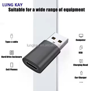 Lung Kay Usb 3.0 Am a Tipo C, Conector Reversible, Carcasa de Aleación de Aluminio, Función 3.2, 20Gb, 30Mm - Product Image 5