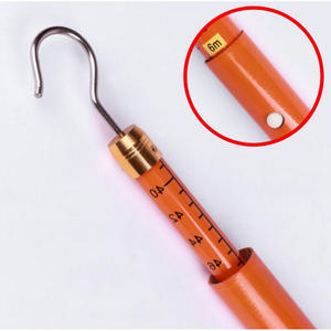 Taille personnalisable 5m Hot Stick télescopique hauteur tige de mesure résine époxy fibre de verre matériel 10kV-500kV - Product Image 2