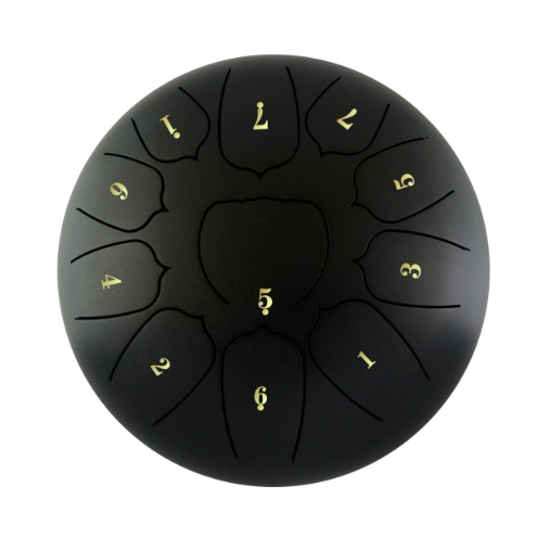 10-inch 11-tone matte black