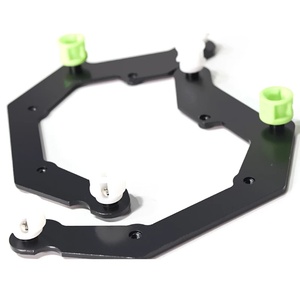 SANVI 2pcs Car Headlight Framework for Audi Q5 2015-2018 Car Headlight Holder for Upgrade Bi <b>Led</b>&xenon <b>Projector</b> Lens DIY Kits - Product Image 1