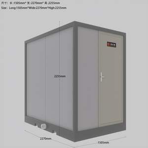 Toilettes portables en plastique mobiles, toilettes portables en gros de Chine à bas prix - Product Image 4