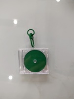 Mini album CD personnalisé NFC Porte-clés de musique Boîtier CD transparent pour automatisation Lecture d'une chanson